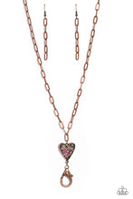 Load image into Gallery viewer, Paparazzi Kiss and SHELL - Copper Lanyard