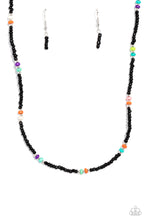 Load image into Gallery viewer, Paparazzi Tis the SEA-SUN - Black Necklace
