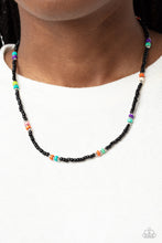 Load image into Gallery viewer, Paparazzi Tis the SEA-SUN - Black Necklace