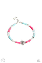 Load image into Gallery viewer, Paparazzi Carefree Coral - Pink Ankle Bracelet