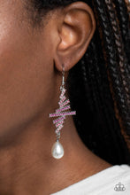 Load image into Gallery viewer, Paparazzi Timeless Tapestry - Pink Earrings
