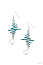 Load image into Gallery viewer, Paparazzi Timeless Tapestry - Blue Earrings