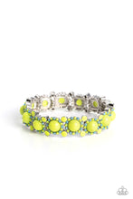 Load image into Gallery viewer, Paparazzi Pop Art Party - Green Bracelet