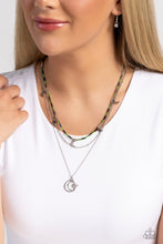 Load image into Gallery viewer, Paparazzi Constant as the Stars - Green Necklace