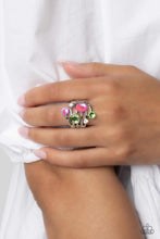 Load image into Gallery viewer, Paparazzi Timeless Trickle - Green Ring