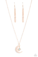 Load image into Gallery viewer, Paparazzi Stellar Sway - Rose Gold Necklace