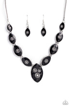 Load image into Gallery viewer, Paparazzi Pressed Flowers - Black Necklace