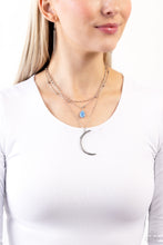 Load image into Gallery viewer, Paparazzi Lunar Landslide - Blue Necklace