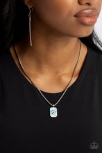 Load image into Gallery viewer, Paparazzi PAW to the Line - Blue Necklace