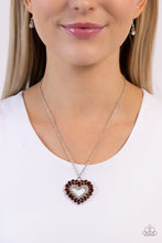 Load image into Gallery viewer, Paparazzi FLIRT No More - Brown Necklace