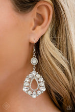 Load image into Gallery viewer, Paparazzi Happily Ever Exquisite - White Earrings