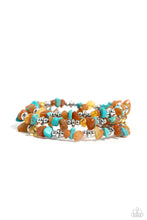 Load image into Gallery viewer, Paparazzi Stacking Stones - Orange Bracelet