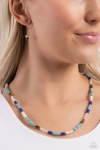 Load image into Gallery viewer, Paparazzi Oasis Outline - Blue Necklace