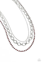 Load image into Gallery viewer, Paparazzi Tasteful Tiers - Red Necklace