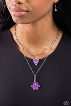 Load image into Gallery viewer, Paparazzi Childhood Charms - Purple Necklace