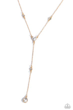 Load image into Gallery viewer, Paparazzi Lavish Lariat - Gold Necklace