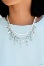 Load image into Gallery viewer, Paparazzi Lessons in Luxury - White Necklace
