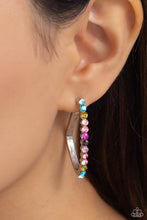 Load image into Gallery viewer, Paparazzi Triangular Tapestry - Multi Earrings