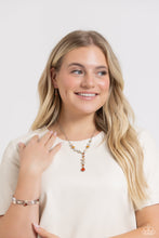 Load image into Gallery viewer, Paparazzi Dreamy Dowry - Brown Necklace