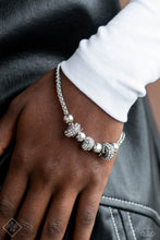 Load image into Gallery viewer, Paparazzi Draped Dedication - White Bracelet