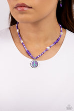 Load image into Gallery viewer, Paparazzi Pearly Possession - Purple Necklace