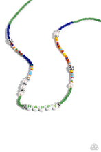 Load image into Gallery viewer, Paparazzi Happy to See You - Green Necklace