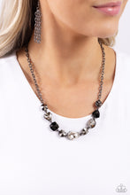 Load image into Gallery viewer, Paparazzi Emphatic Edge - Black Necklace