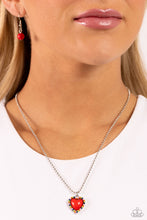 Load image into Gallery viewer, Paparazzi Romantic Ragtime - Red Necklace