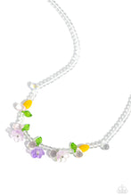 Load image into Gallery viewer, Paparazzi World GLASS Wonder - Purple Necklace