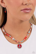 Load image into Gallery viewer, Paparazzi Pearly Possession - Red Necklace