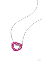 Load image into Gallery viewer, Paparazzi Hyper Heartland - Pink Necklace