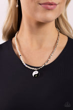 Load image into Gallery viewer, Paparazzi Youthful Yin and Yang - Black Necklace
