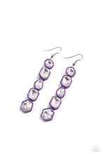 Load image into Gallery viewer, Paparazzi Developing Dignity - Purple Earrings