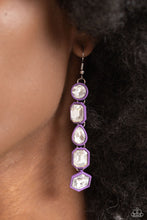 Load image into Gallery viewer, Paparazzi Developing Dignity - Purple Earrings