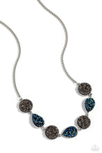 Load image into Gallery viewer, Paparazzi Druzy Demand - Silver Necklace