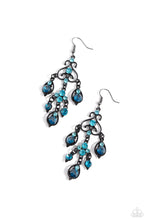 Load image into Gallery viewer, Paparazzi Regal Renovation - Blue Earrings