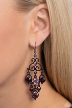Load image into Gallery viewer, Paparazzi Regal Renovation - Purple Earrings