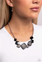 Load image into Gallery viewer, Paparazzi Twinkling Tables - Black Necklace