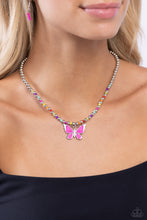 Load image into Gallery viewer, Paparazzi Vibrant Flutter - Multi Necklace