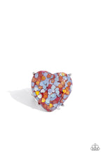 Load image into Gallery viewer, Paparazzi Patterned Promenade - Red Ring