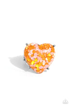 Load image into Gallery viewer, Paparazzi Patterned Promenade - Orange Ring