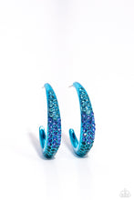 Load image into Gallery viewer, Paparazzi Obsessed with Ombré - Blue Earrings