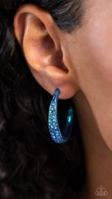 Load image into Gallery viewer, Paparazzi Obsessed with Ombré - Blue Earrings