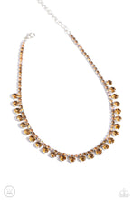 Load image into Gallery viewer, Paparazzi Ritzy Rhinestones - Brown Necklace