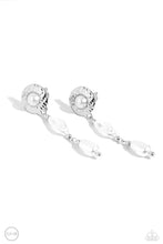 Load image into Gallery viewer, Paparazzi Modest MVP - White Earrings