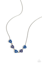 Load image into Gallery viewer, Paparazzi ECLECTIC Heart - Blue Necklace