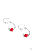 Load image into Gallery viewer, Paparazzi Romantic Representative - Red Earrings