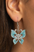 Load image into Gallery viewer, Paparazzi Blinged Out Breeze / Bejeweled Breeze - Blue Set