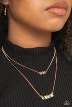 Load image into Gallery viewer, Paparazzi Easygoing Emeralds / Effortless Emeralds - Copper Set