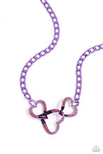Load image into Gallery viewer, Paparazzi Eclectically Enamored - Purple Necklace